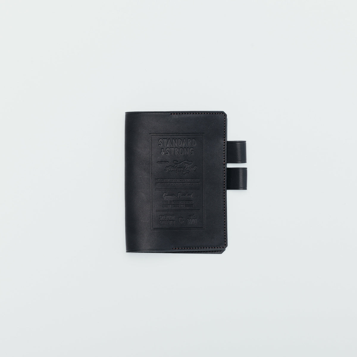 PRE-ORDER: A6 Notebook Cover Keeper, TSL Stamped leather