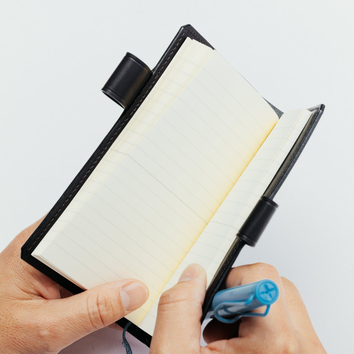 PRE-ORDER: A6 Notebook Cover Keeper, TSL Stamped leather