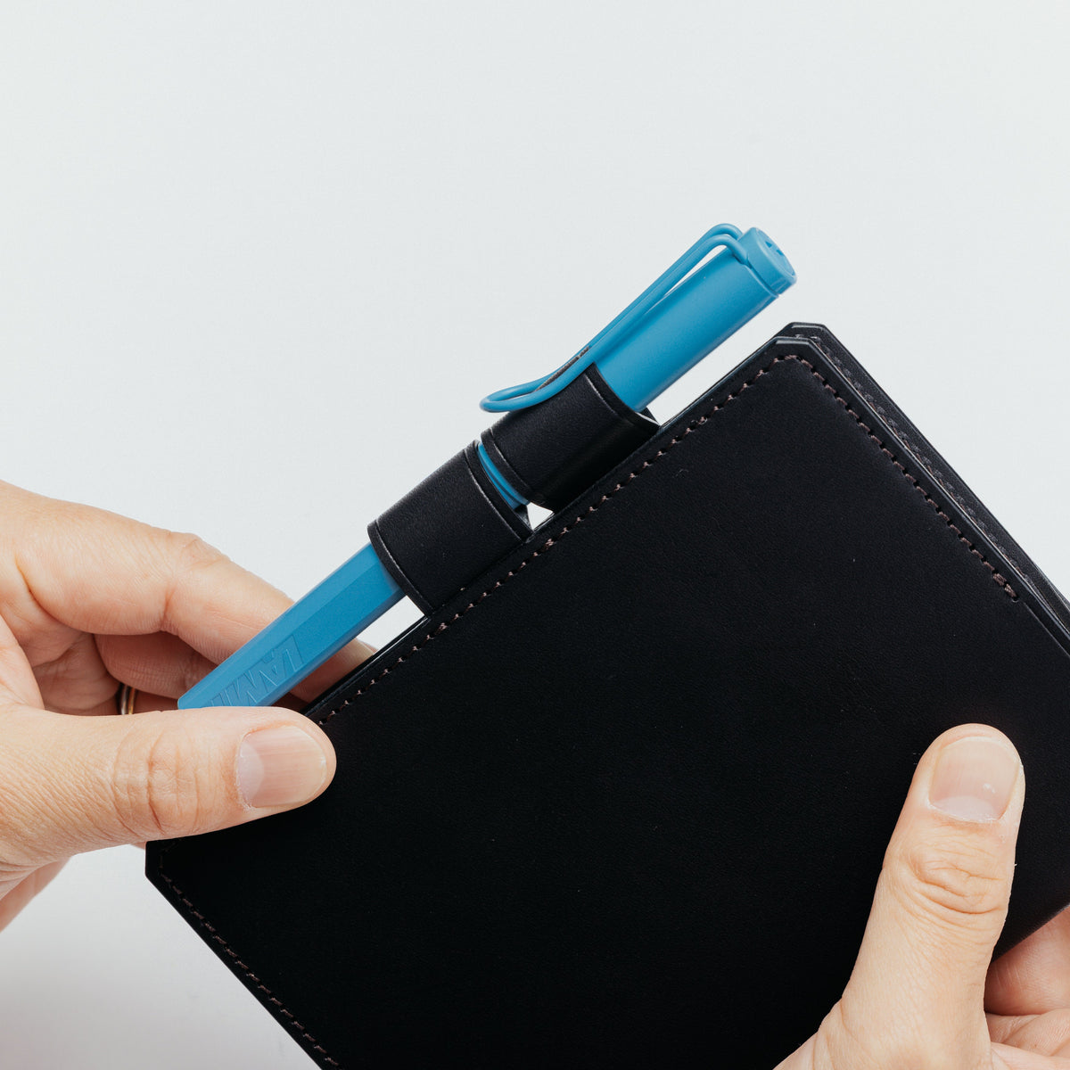 PRE-ORDER: A6 Notebook Cover Keeper, TSL Stamped leather