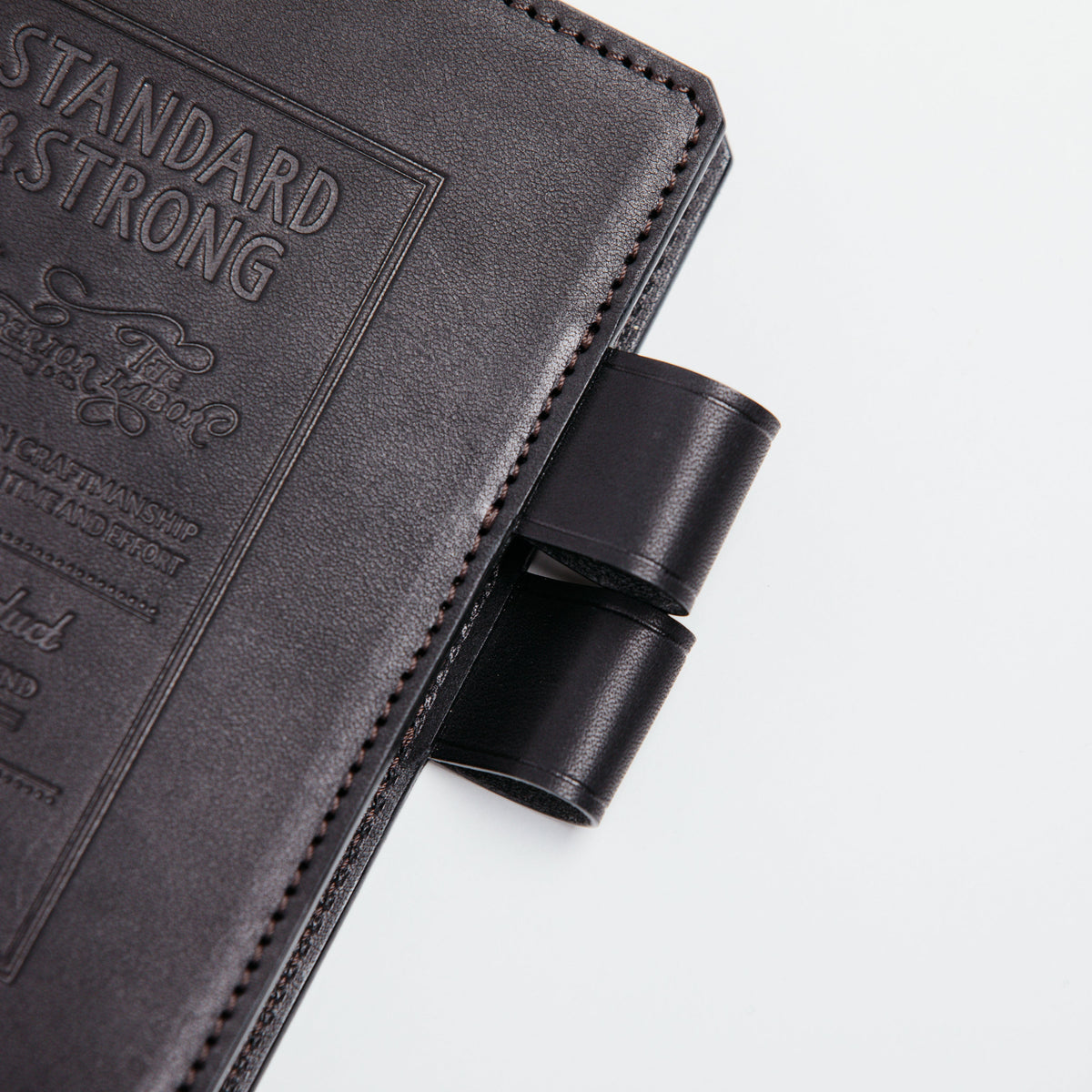 PRE-ORDER: A6 Notebook Cover Keeper, TSL Stamped leather
