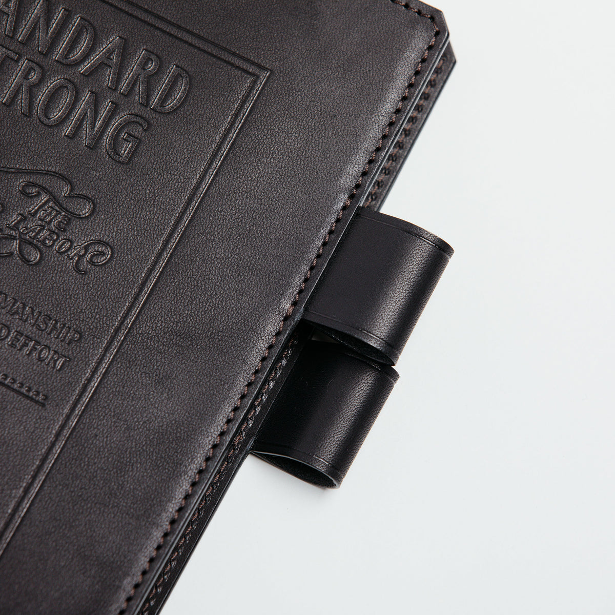 PRE-ORDER: A5 Notebook Cover Keeper, TSL Stamped leather