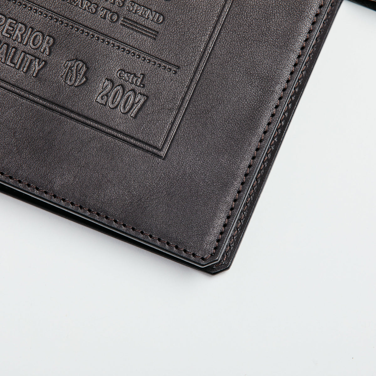 PRE-ORDER: A5 Notebook Cover Keeper, TSL Stamped leather