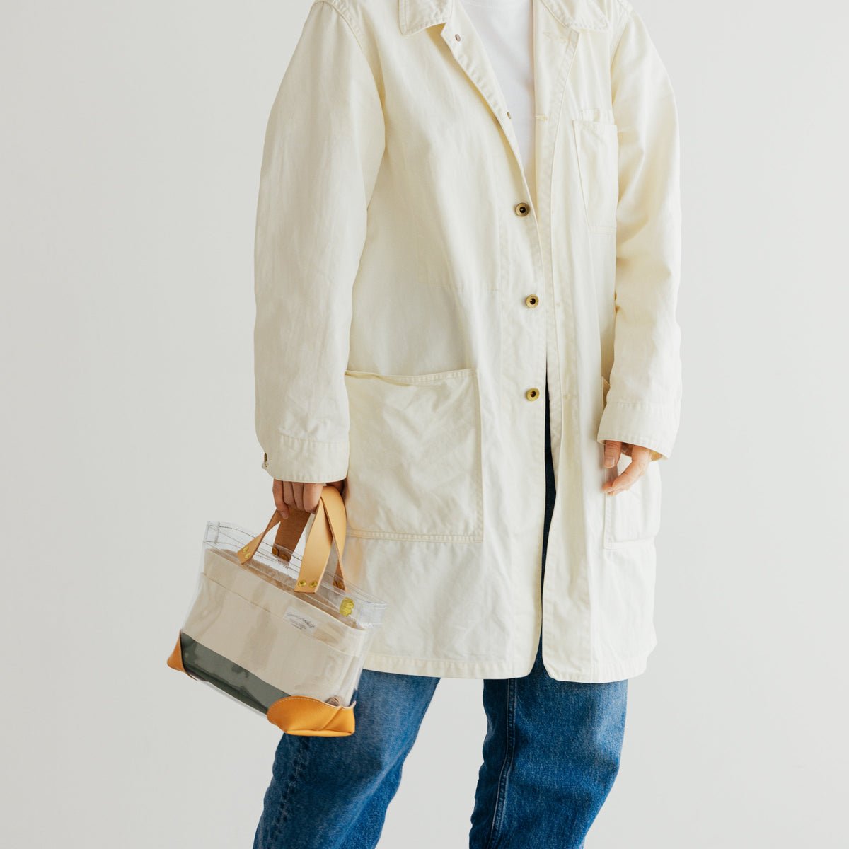 PRE-ORDER: CUSTOMIZABLE: TSL See through mini tote bag