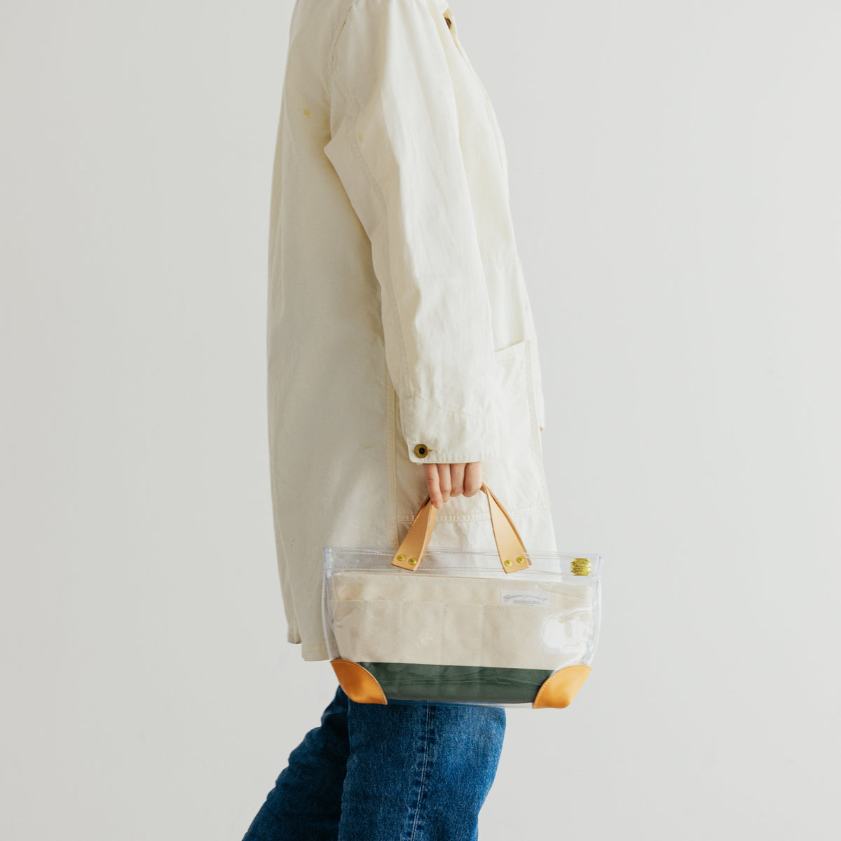 PRE-ORDER: CUSTOMIZABLE: TSL See through mini tote bag