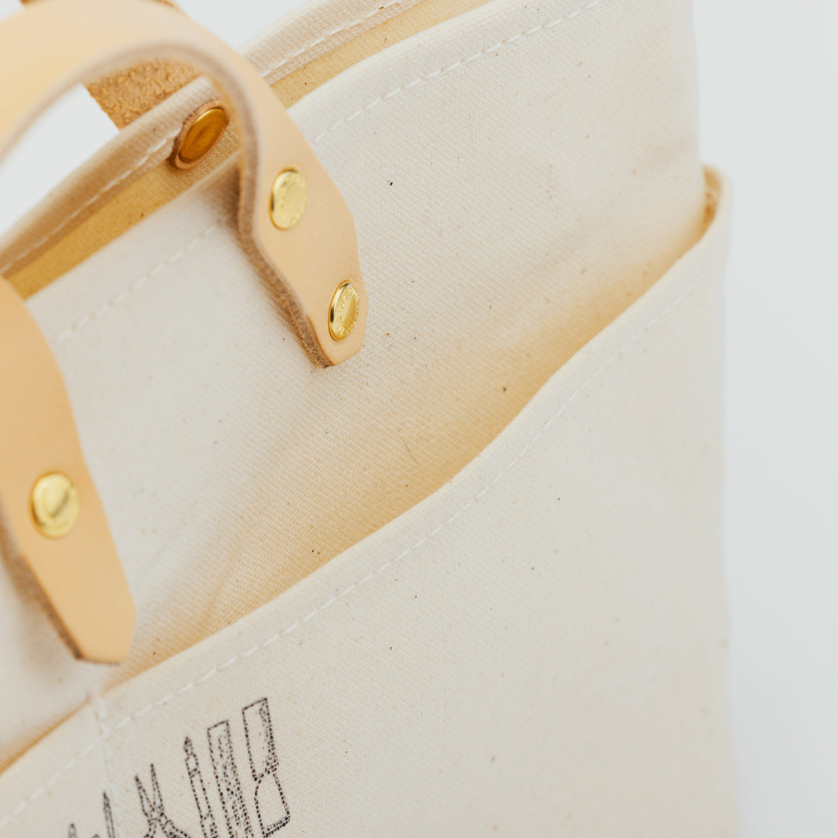 TSL paraffin canvas mini bag