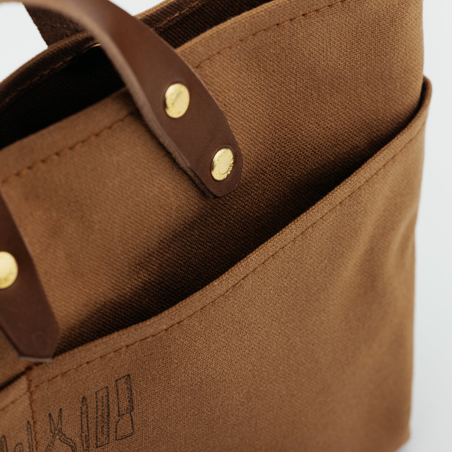 TSL paraffin canvas mini bag