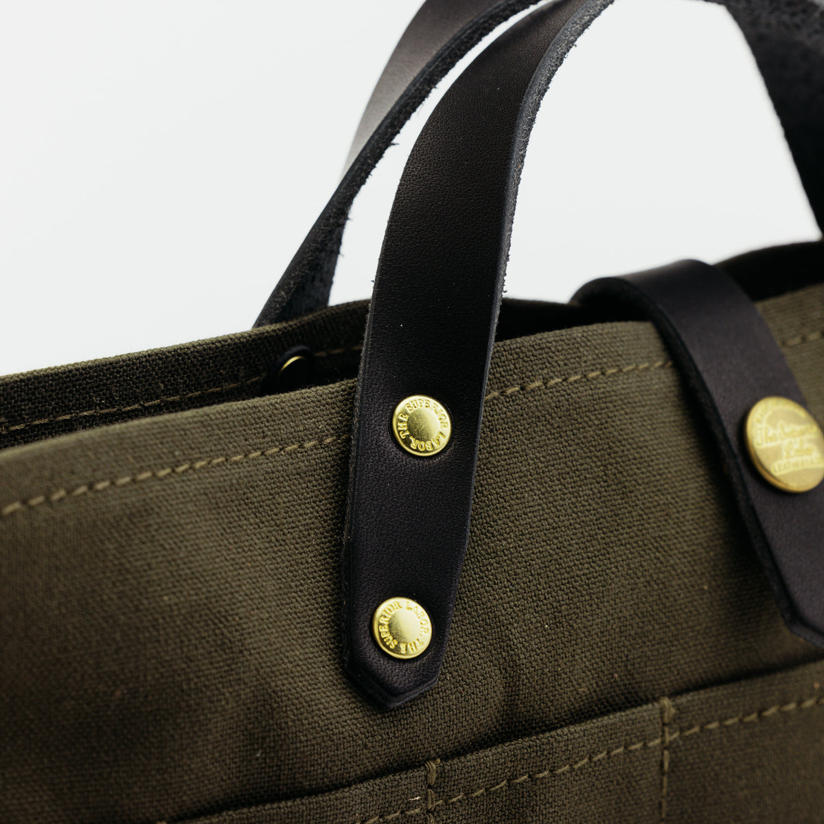 TSL paraffin canvas mini bag