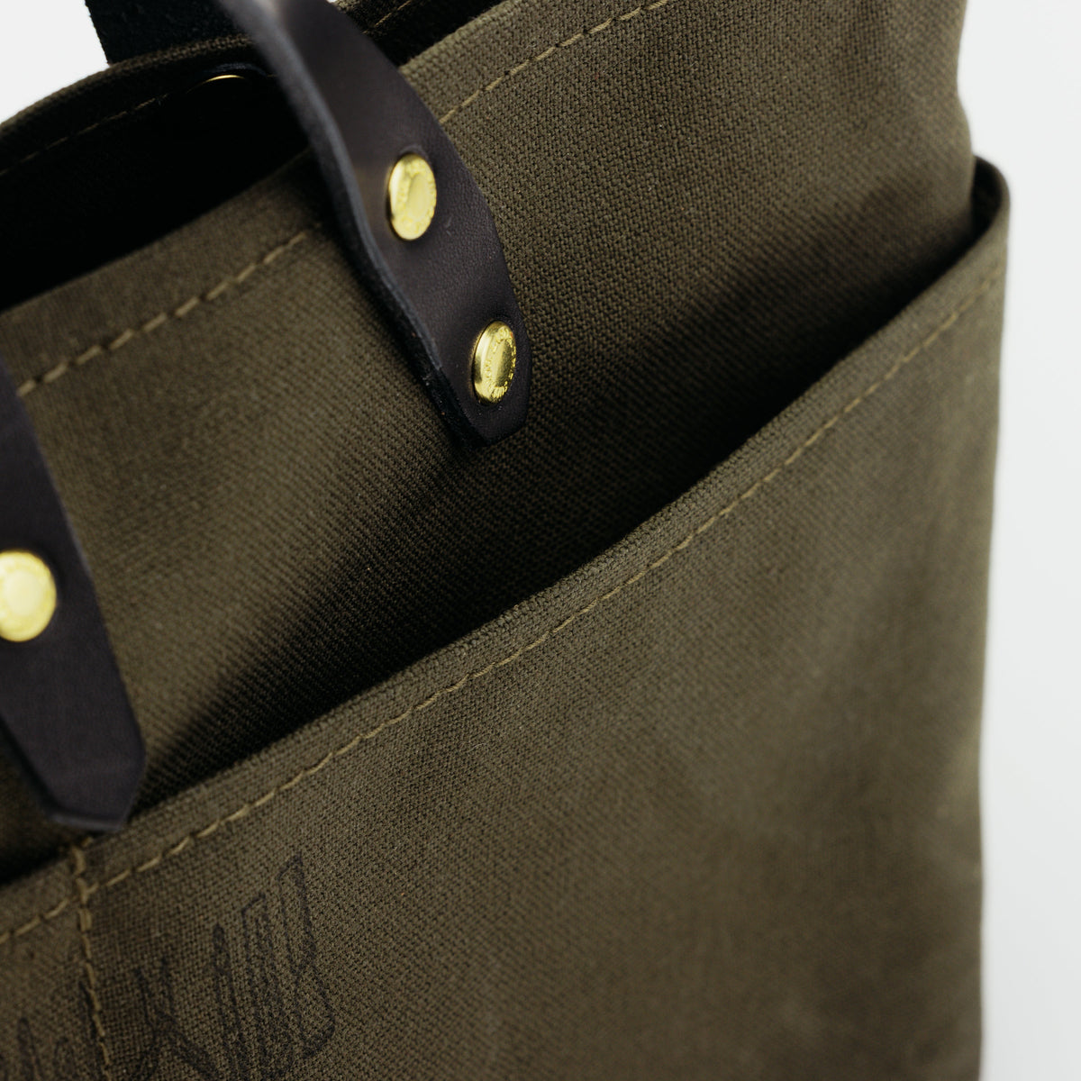 TSL paraffin canvas mini bag