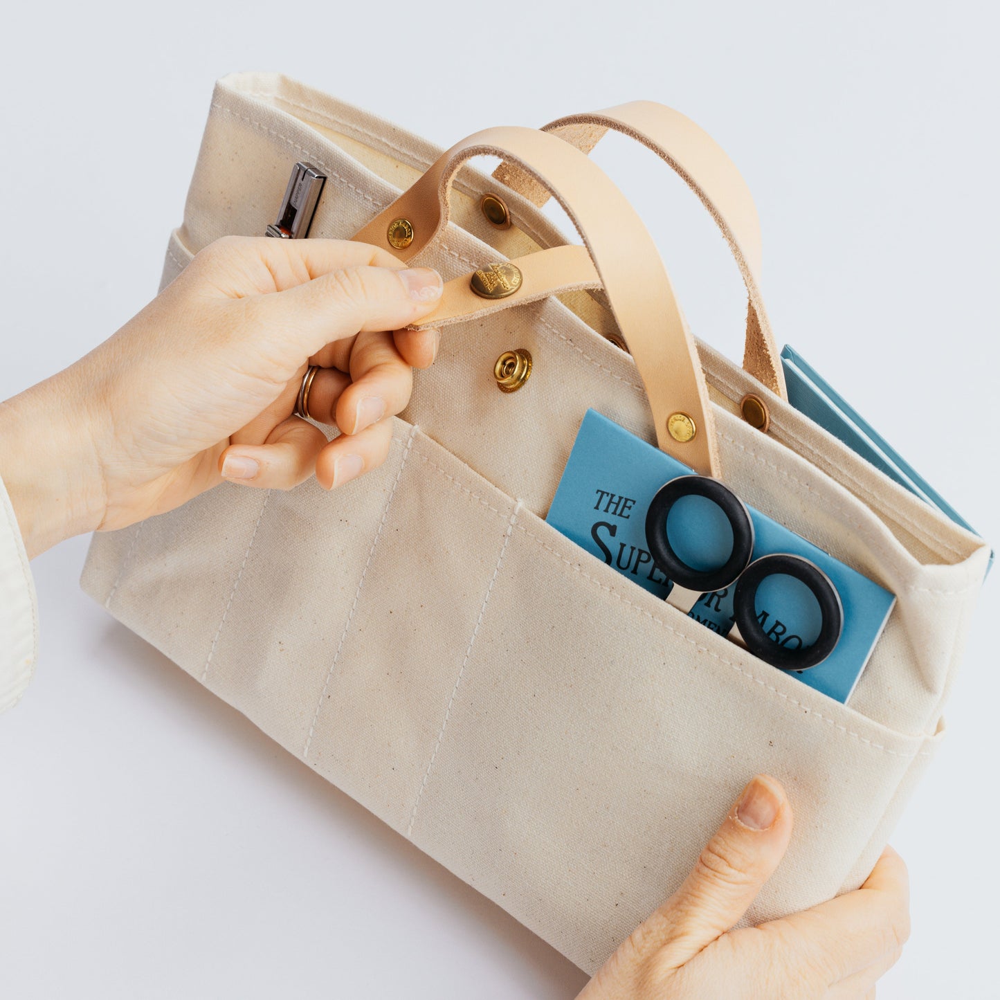 TSL paraffin canvas mini bag