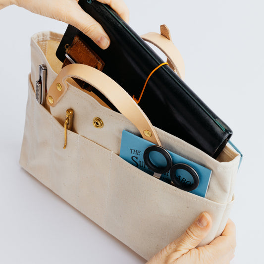 TSL paraffin canvas mini bag