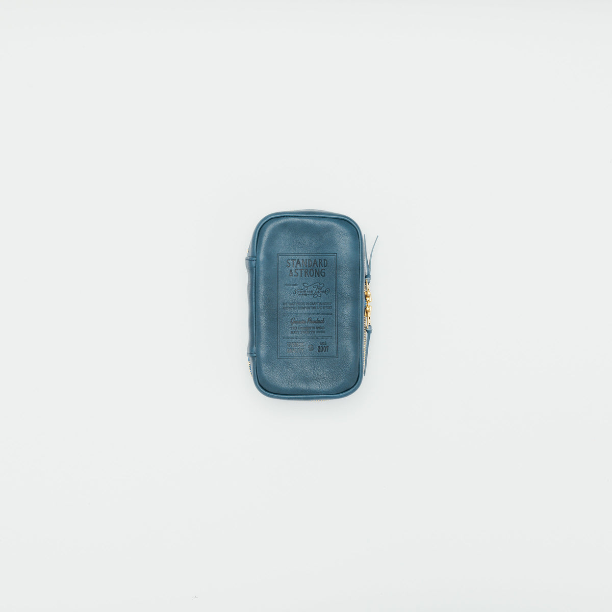 Utility Leather Case, TSL Oil Stamped leather