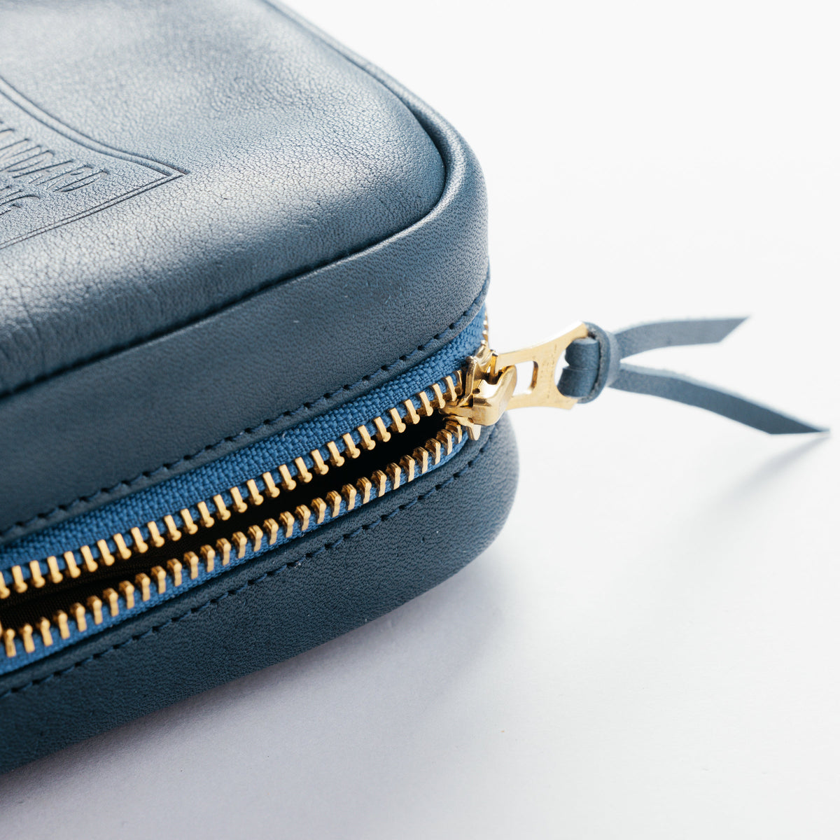 Utility Leather Case, TSL Oil Stamped leather