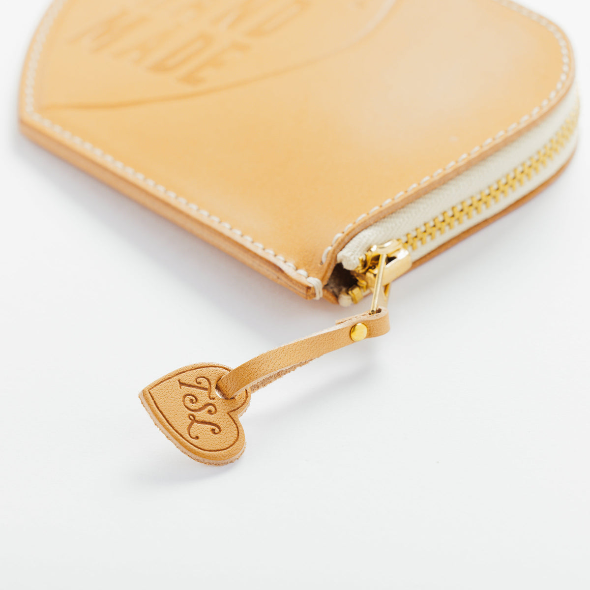 PREORDER: I LOVE HANDMADE, TSL Leather purse