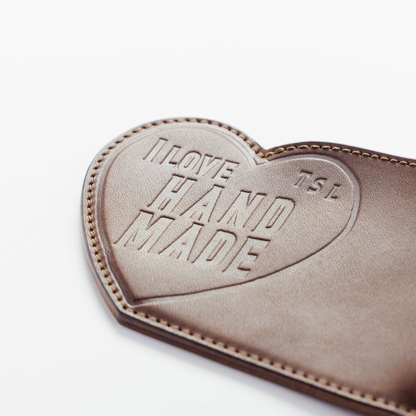 PREORDER: I LOVE HANDMADE, TSL Leather purse