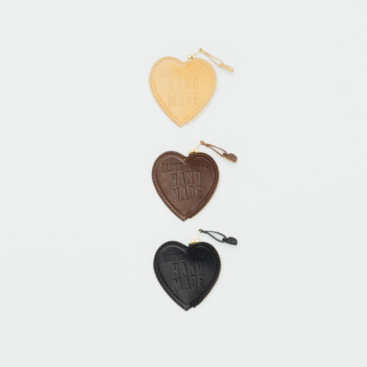 PREORDER: I Love Handmade TSL Leather Coin Case