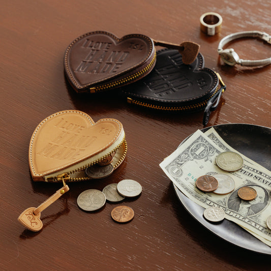 PREORDER: I Love Handmade TSL Leather Coin Case
