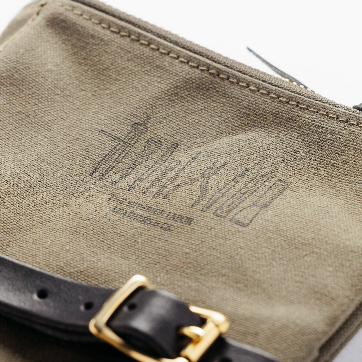 TSL paraffin canvas pen case