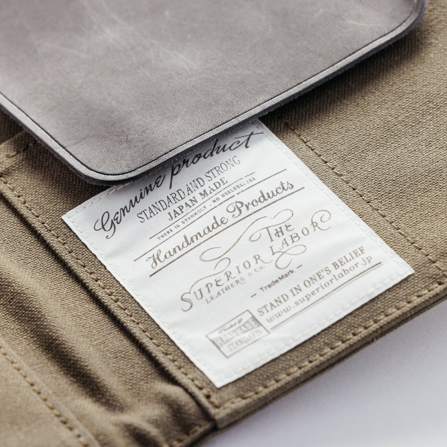 TSL paraffin canvas pen case