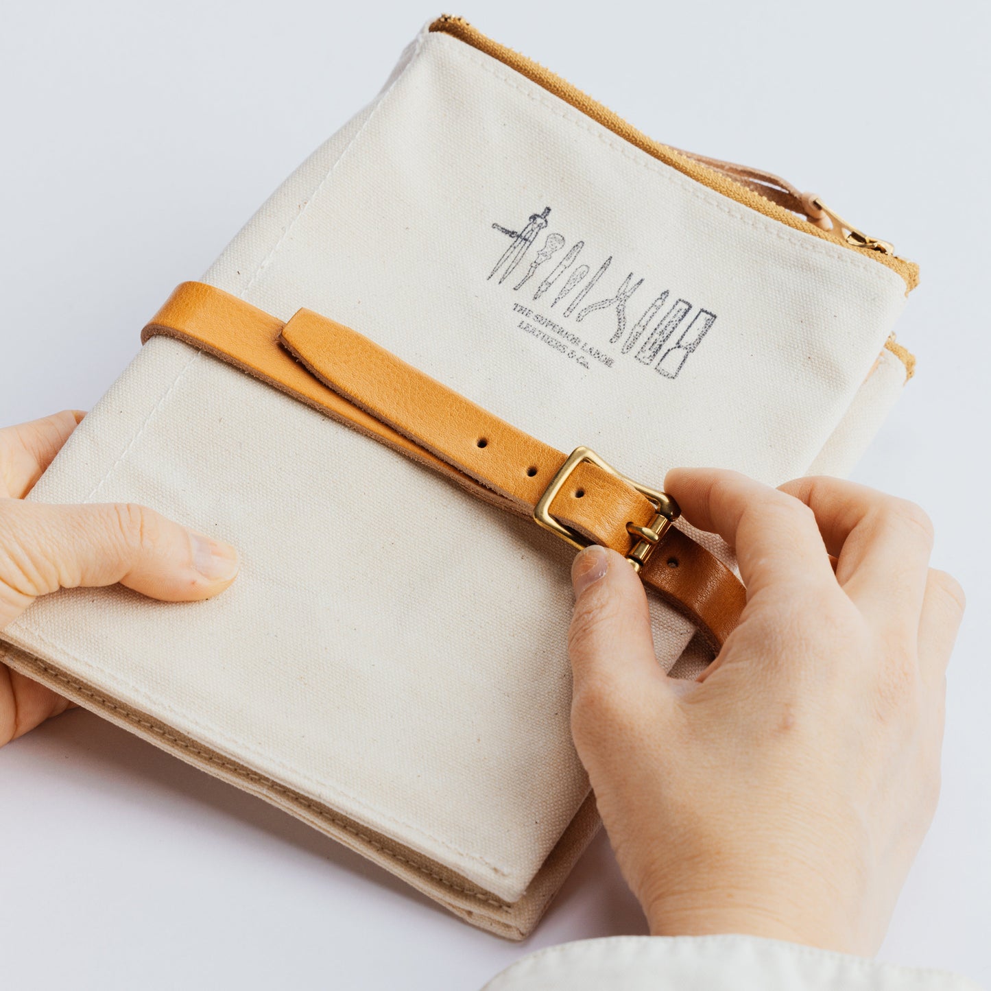 TSL paraffin canvas pen case