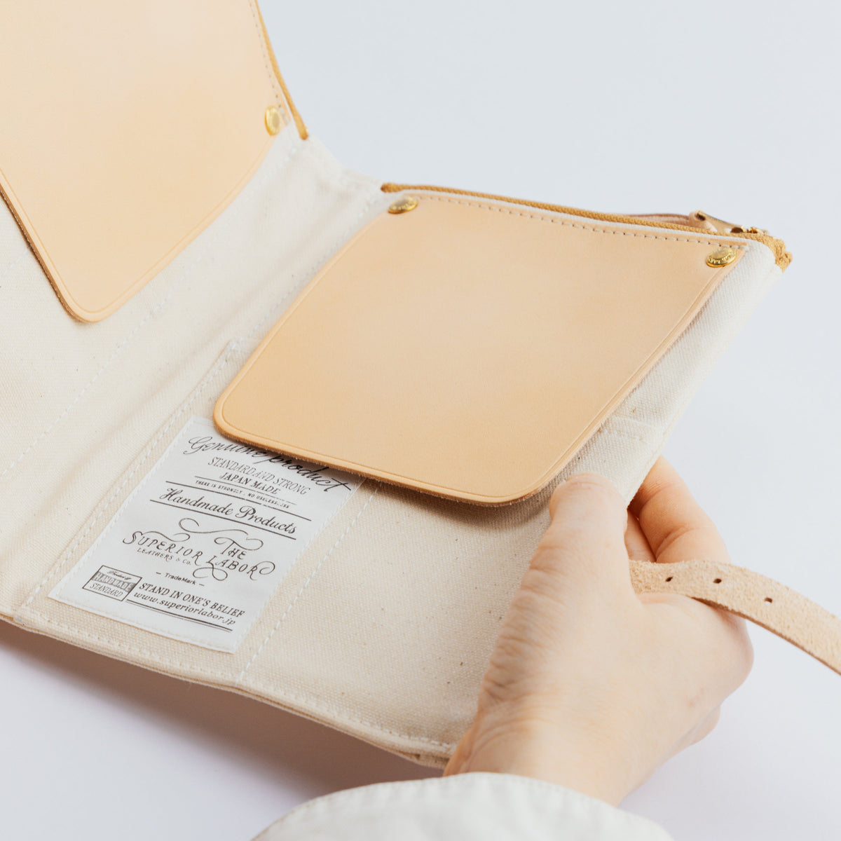 TSL paraffin canvas pen case