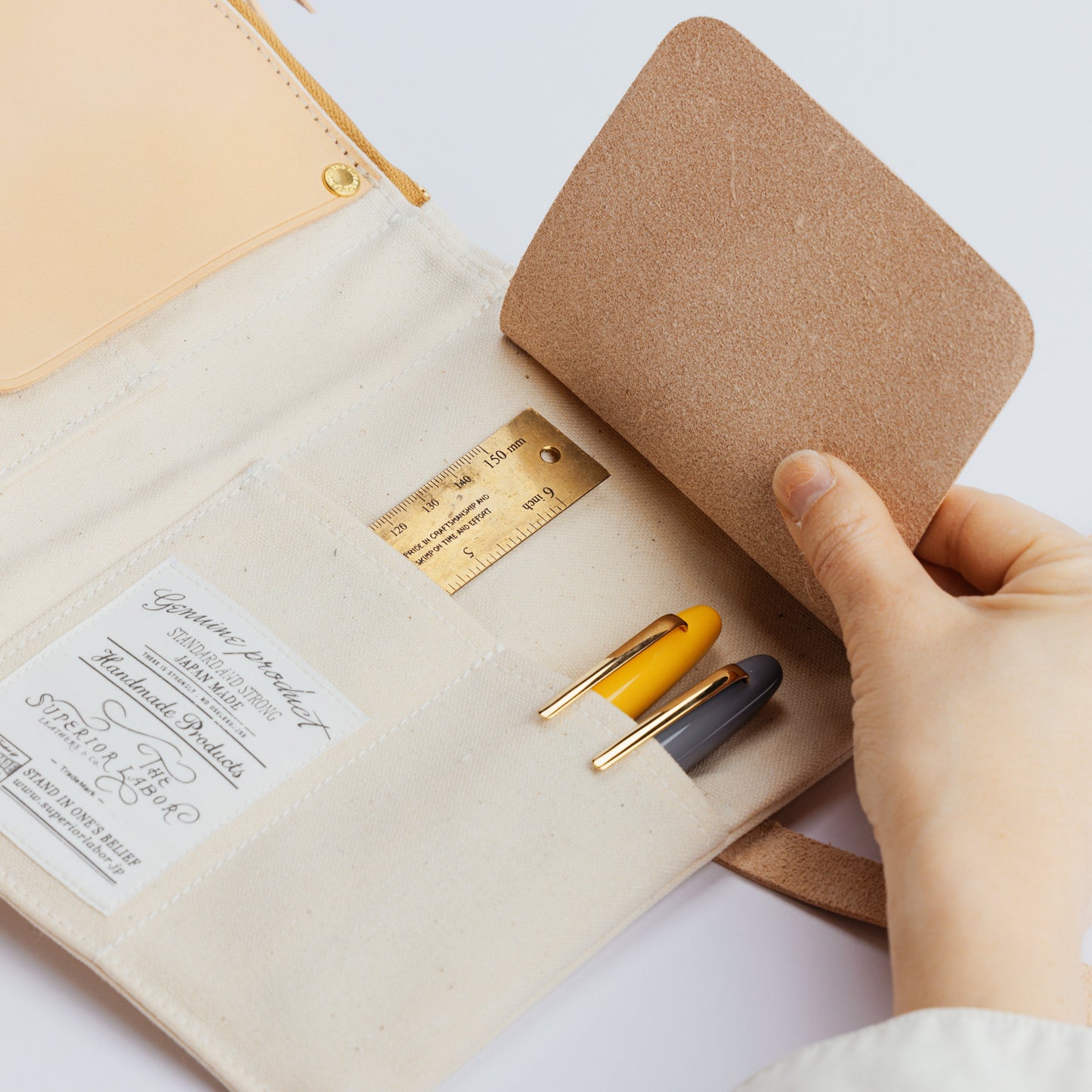 TSL paraffin canvas pen case