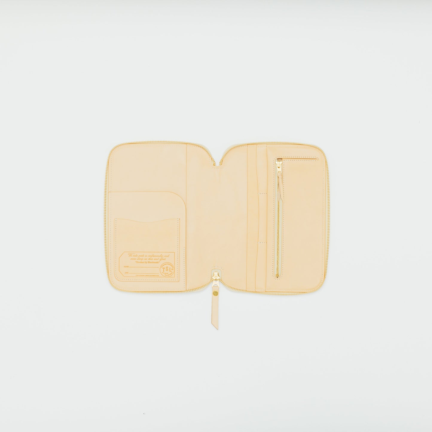 PREORDER: A5 Zip Organizer TSL Stamped Leather