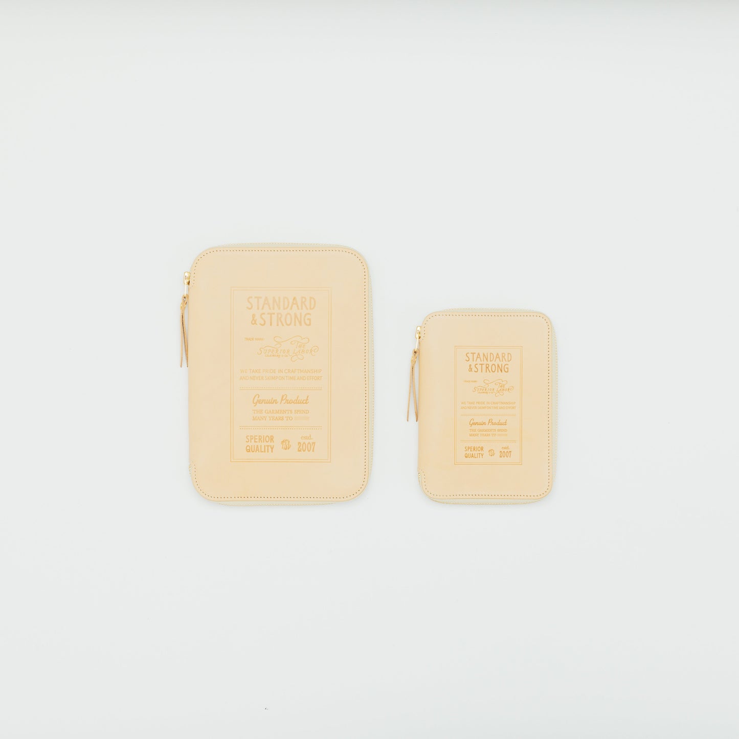 PREORDER: A5 Zip Organizer TSL Stamped Leather