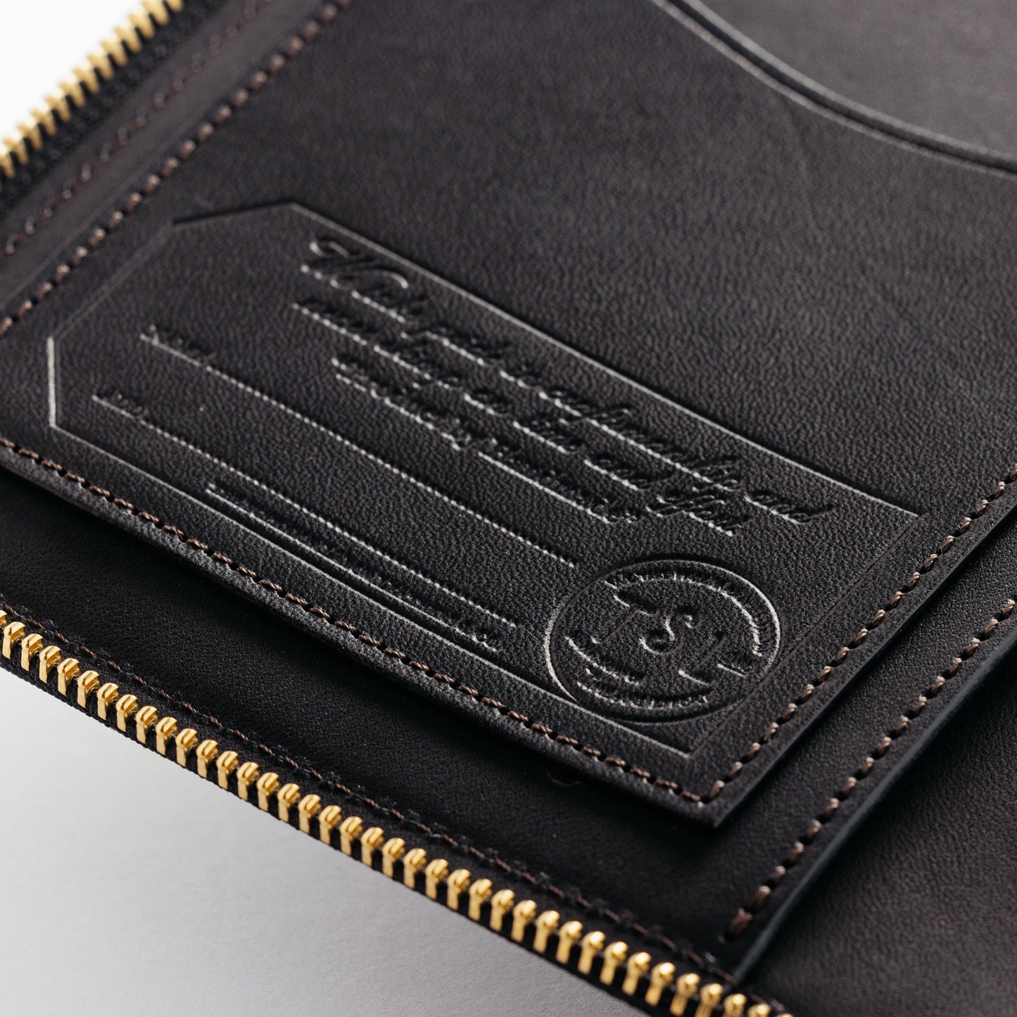 PREORDER: A5 Zip Organizer TSL Stamped Leather