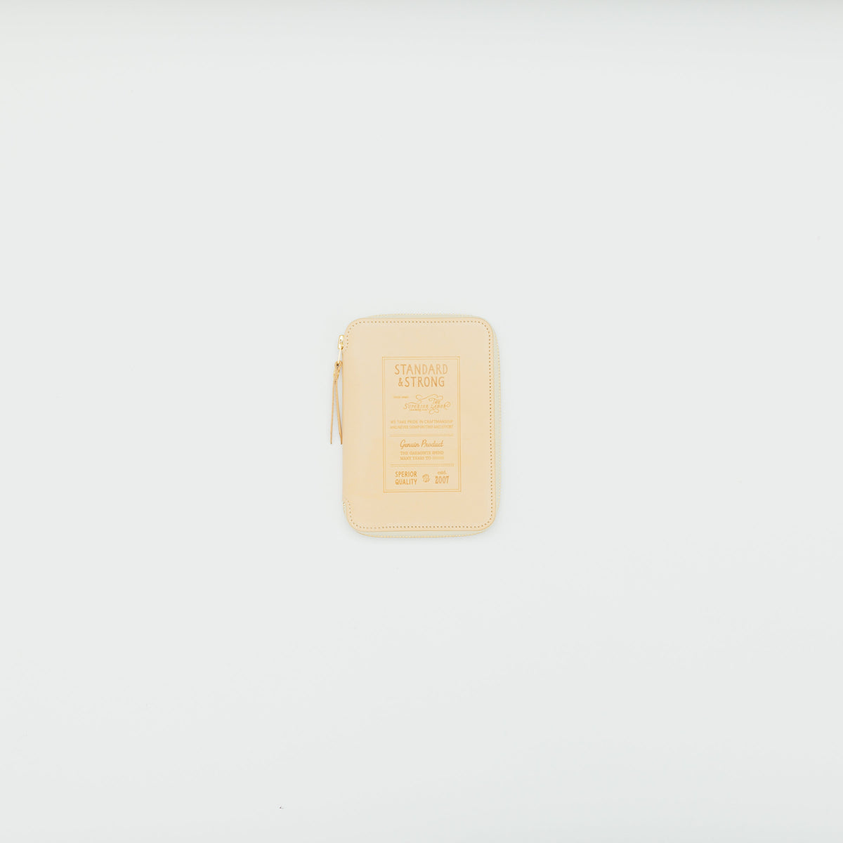 PRE-ORDER: A6 Zip Organizer TSL Stamped Leather