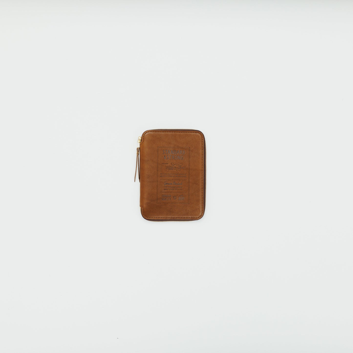 PRE-ORDER: A6 Zip Organizer TSL Stamped Leather