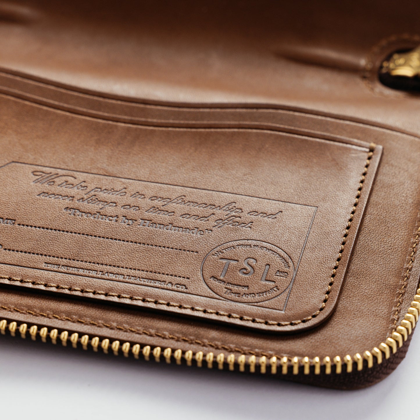 PRE-ORDER: A6 Zip Organizer TSL Stamped Leather