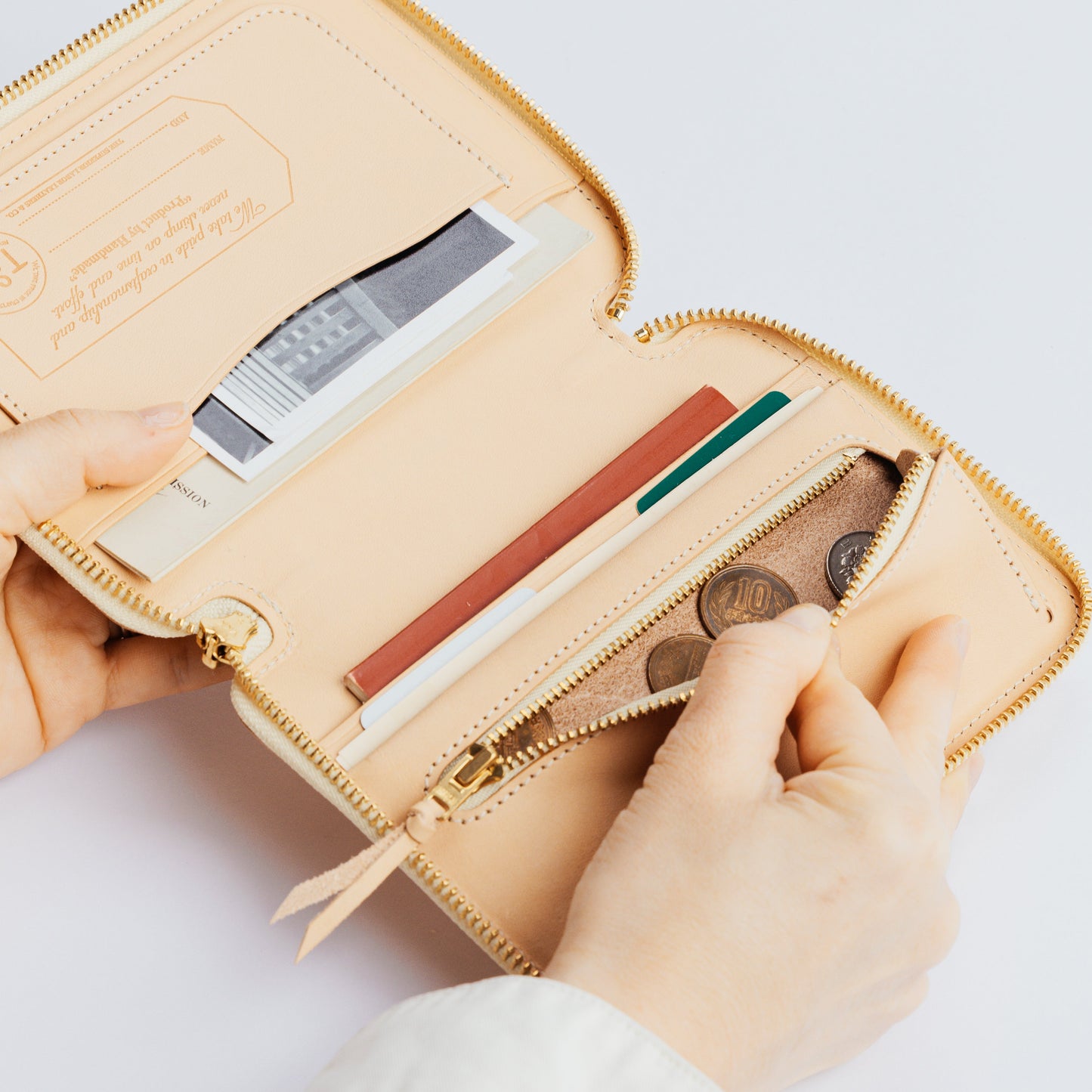 PRE-ORDER: A6 Zip Organizer TSL Stamped Leather
