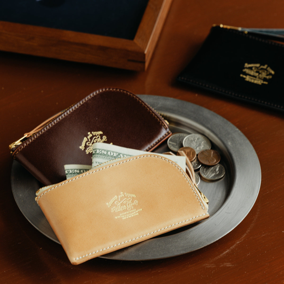 PREORDER: TSL Cordovan leather Card Wallet Dad