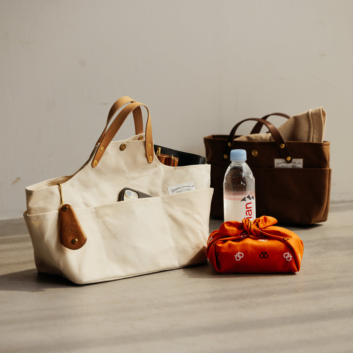 TSL paraffin canvas apron bag