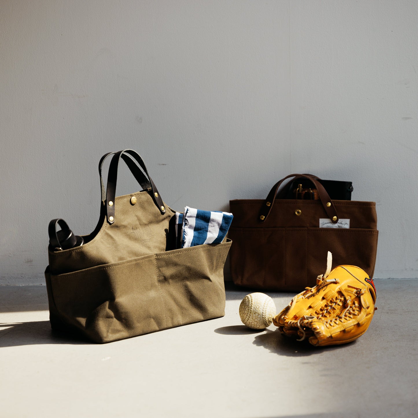TSL paraffin canvas mini bag