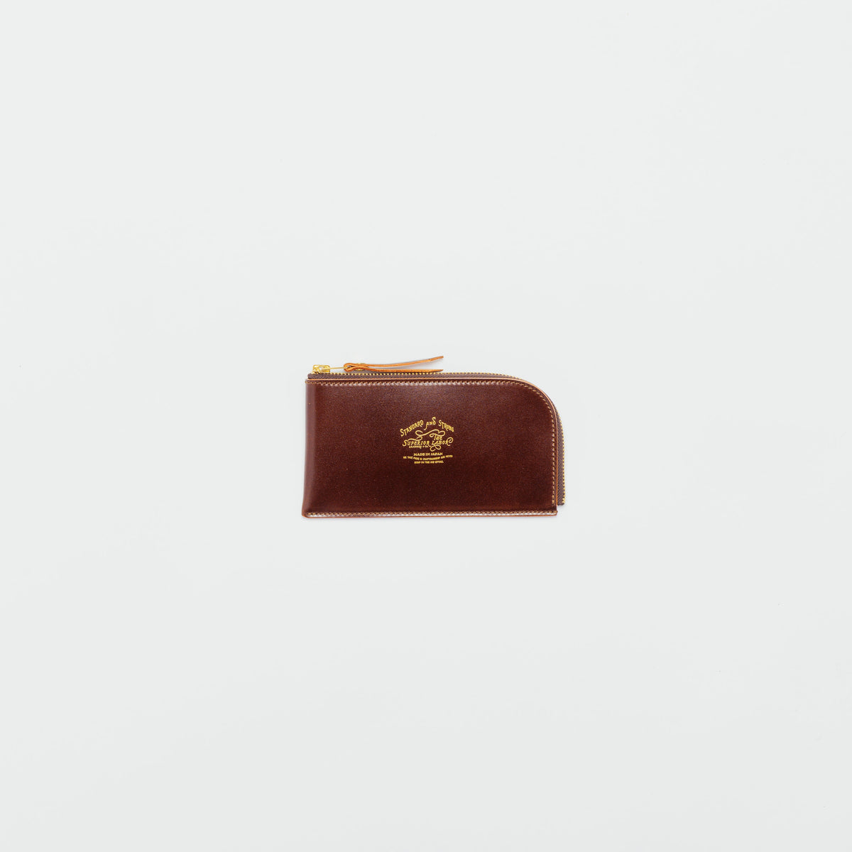 PREORDER: TSL Cordovan leather L Zip Purse