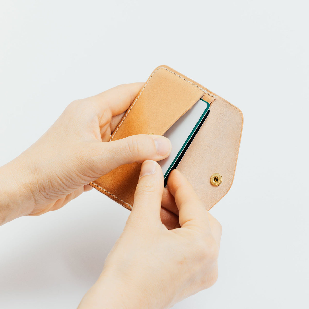 PREORDER: TSL Cordovan Leather Traveler's Small Purse