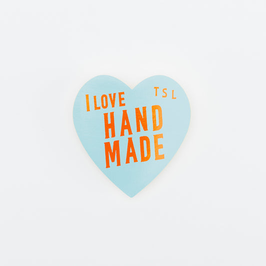 PRE-ORDER: TSL I Love Handmade Sticker