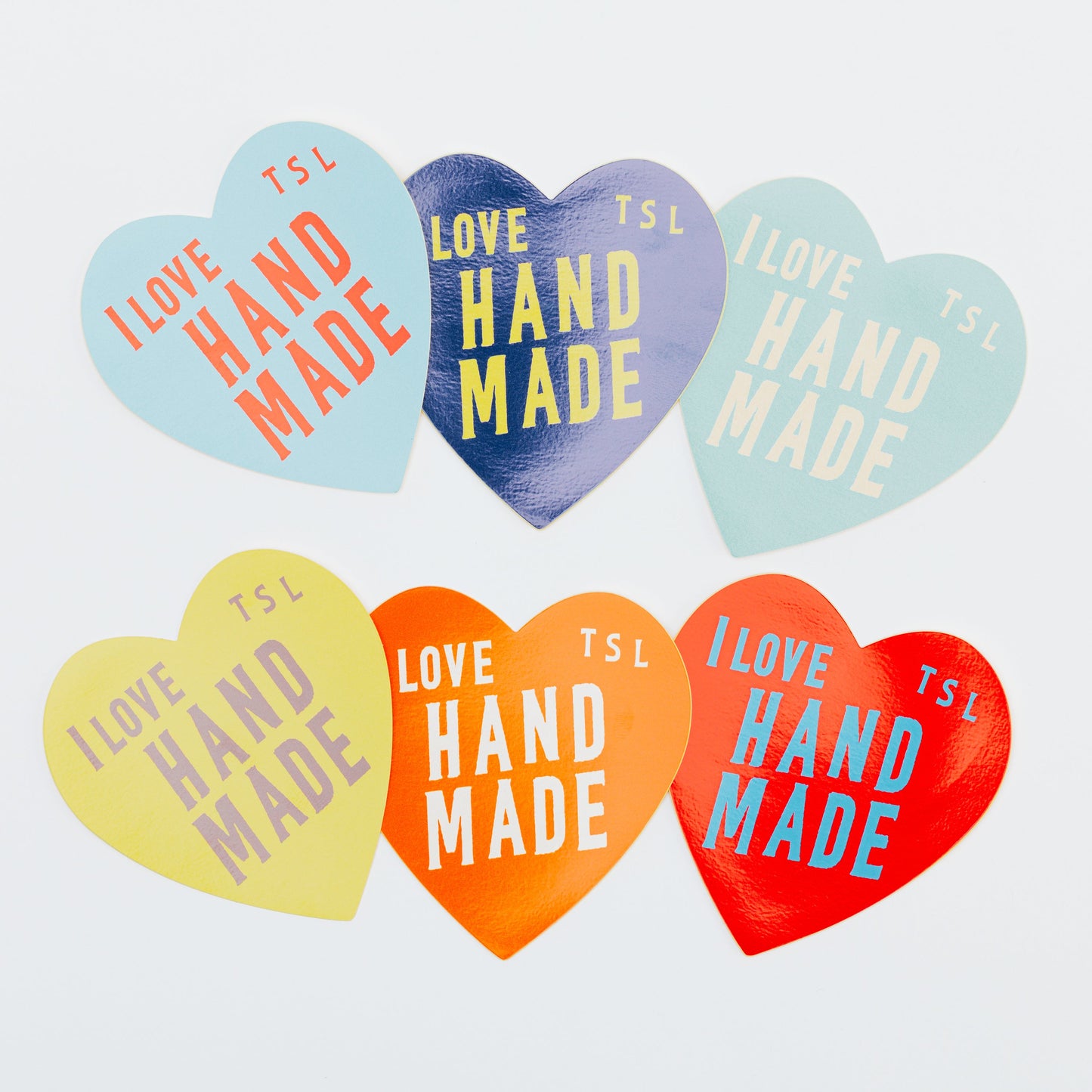 PRE-ORDER: TSL I Love Handmade Sticker