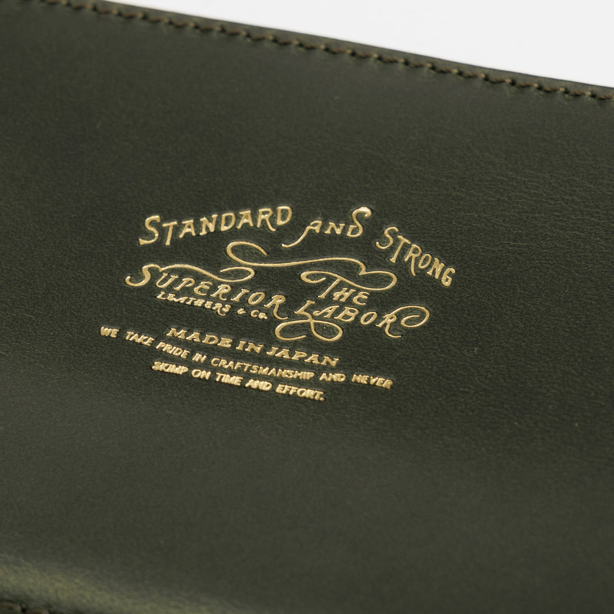 PRE-ORDER: TSL Pull-up leather Zip Purse L size