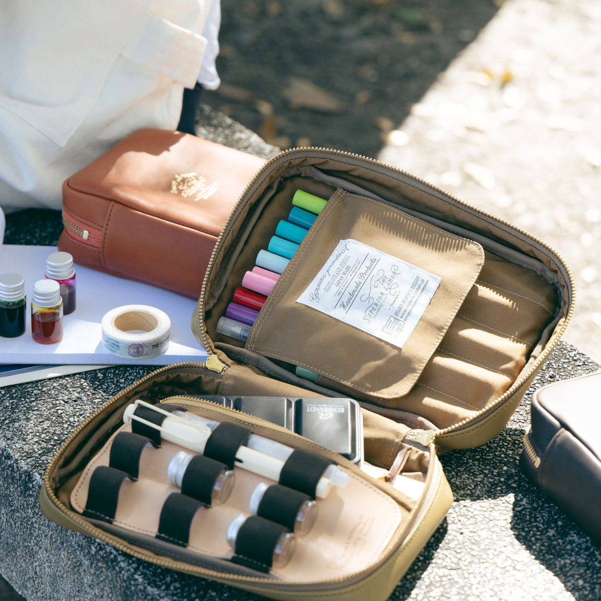 TSL Painter's leather case