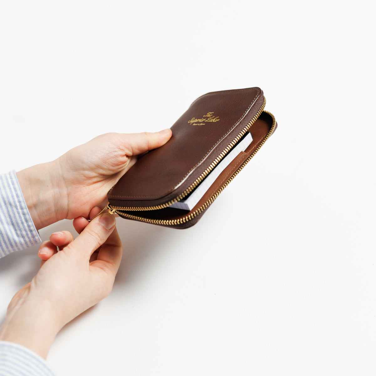 PRE-ORDER: TSL Oil Leather Zip Pen Case