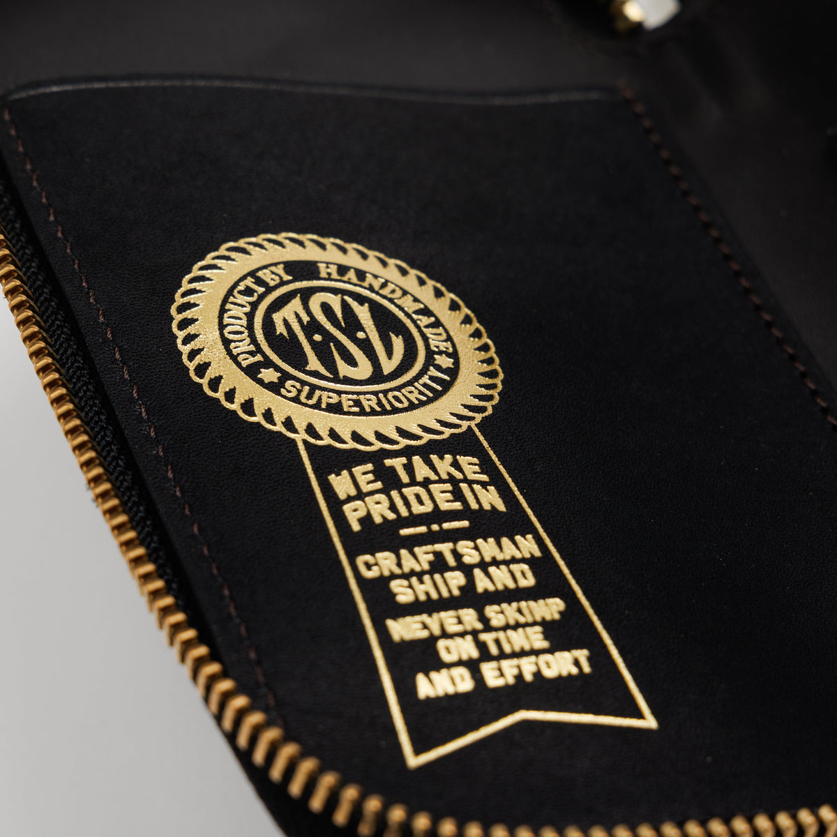 PRE-ORDER: TSL Oil Leather Zip Pen Case