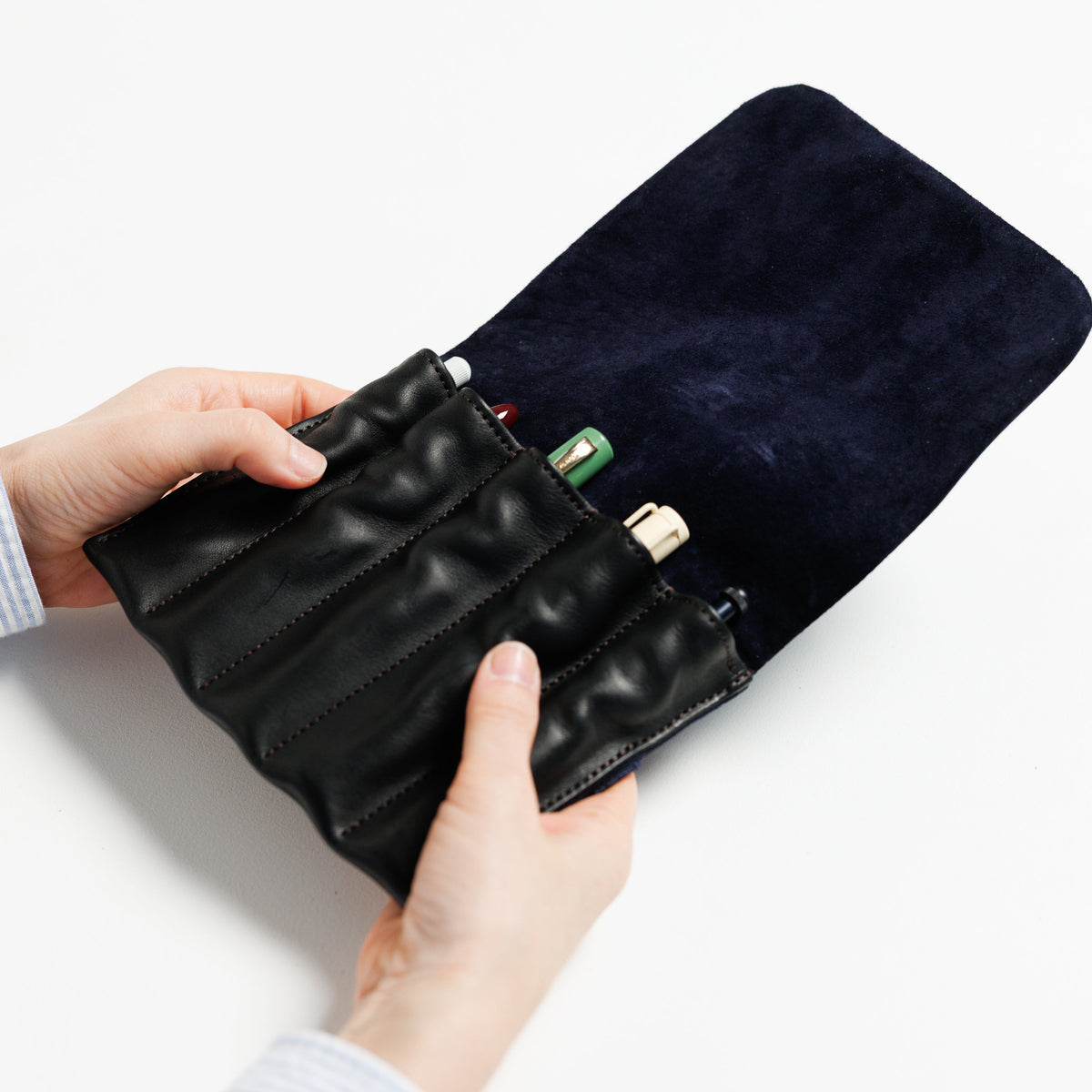 PRE-ORDER: TSL Oil Leather The Five Pen Case