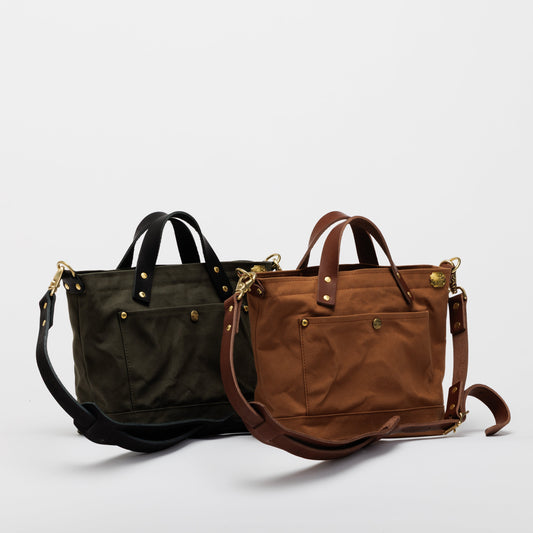 PRE-ORDER: TSL Paraffin Canvas Shoulder Bag