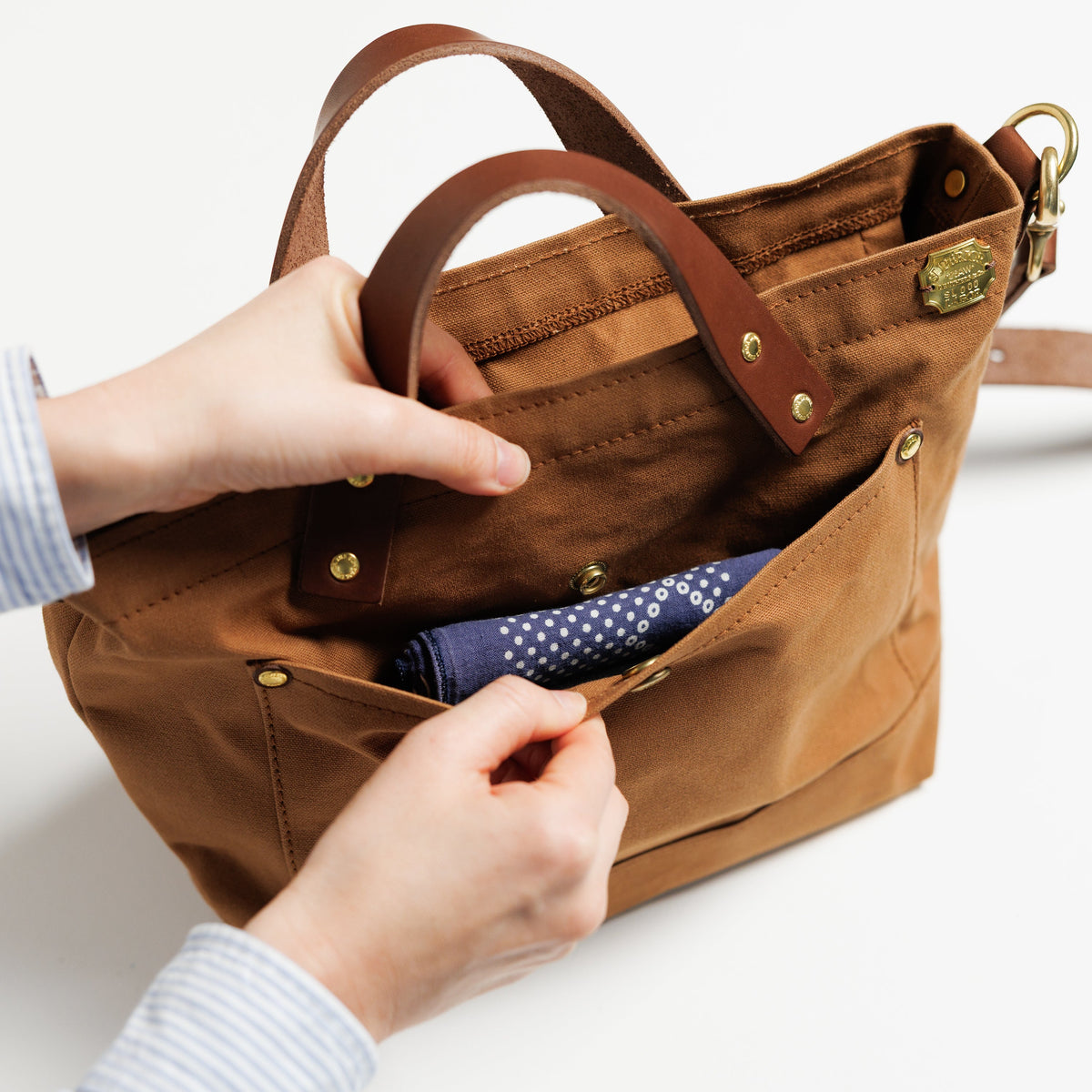 PRE-ORDER: TSL Paraffin Canvas Shoulder Bag