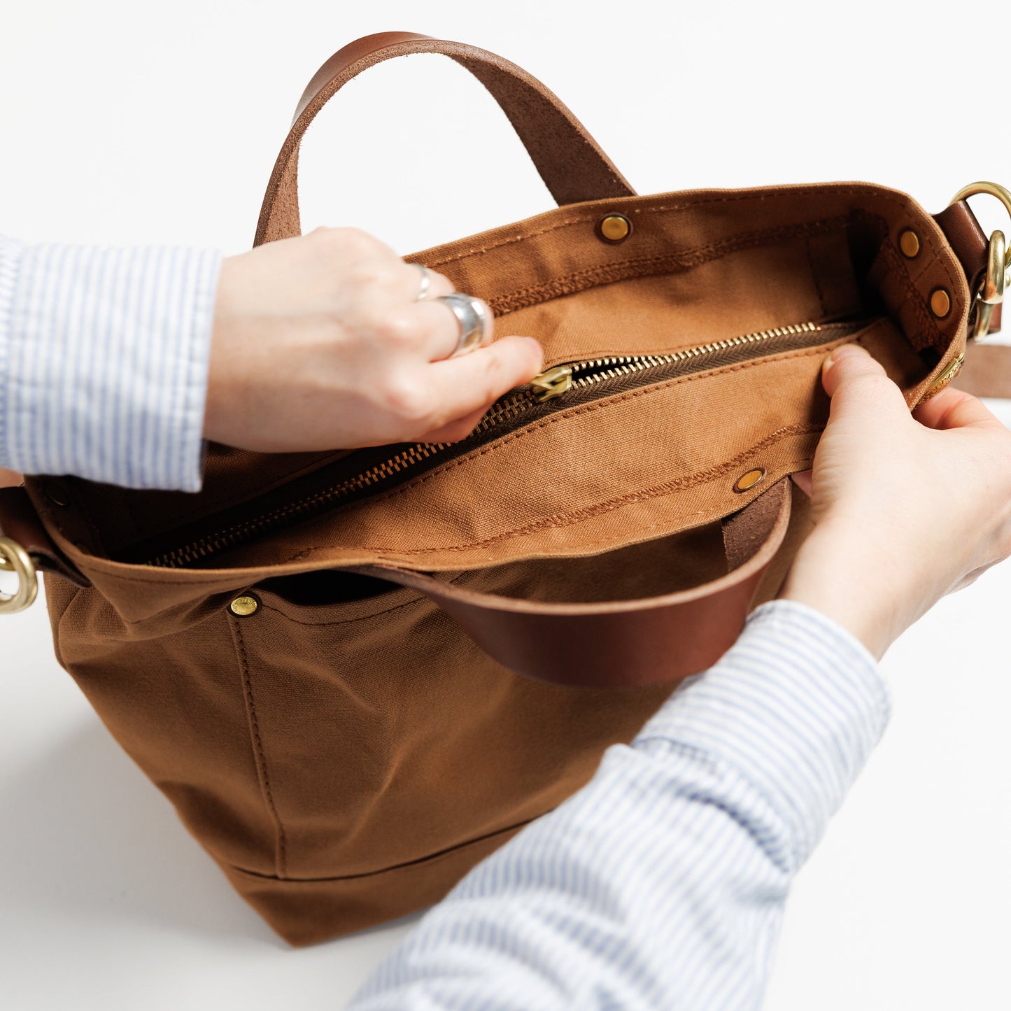 PRE-ORDER: TSL Paraffin Canvas Shoulder Bag