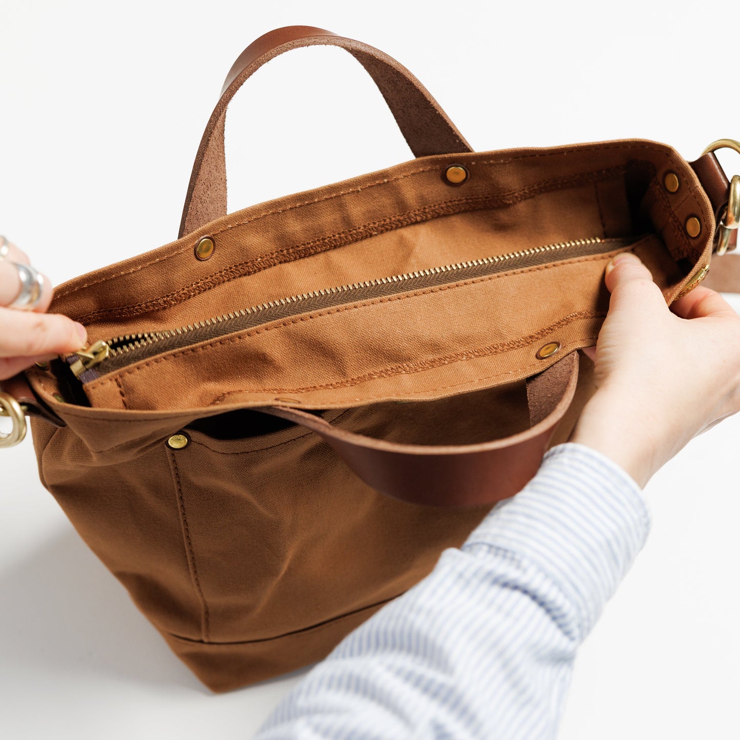 PRE-ORDER: TSL Paraffin Canvas Shoulder Bag