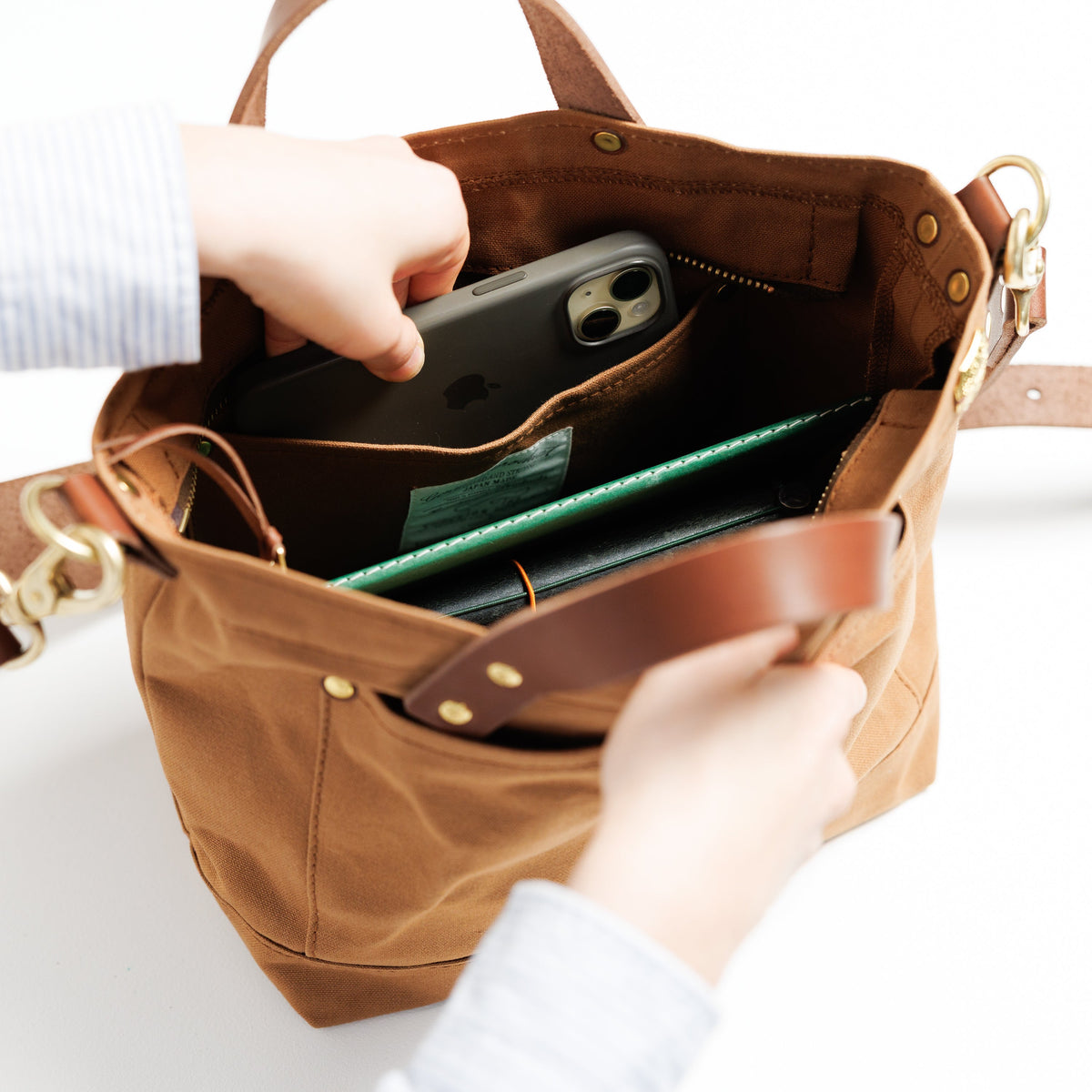PRE-ORDER: TSL Paraffin Canvas Shoulder Bag