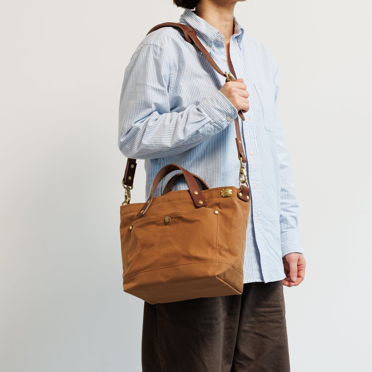 PRE-ORDER: TSL Paraffin Canvas Shoulder Bag
